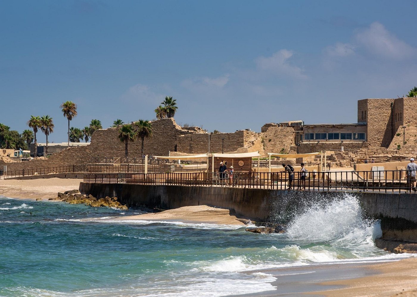 DAY 2.  Caesarea, Megiddo, Druze Village & Haifa